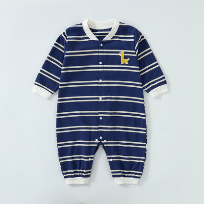 Striped Cartoon Giraffe Jumpsuit