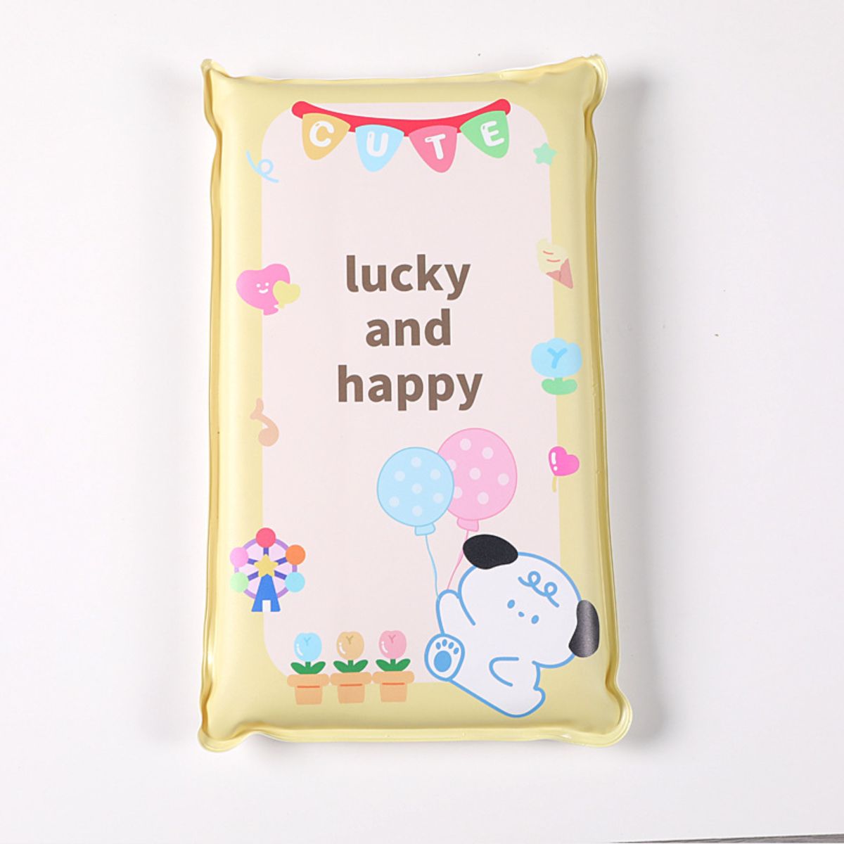 Summer cartoon ice pillow cute student nap pillow adult cooling gel ice pad free water injection cooling pillow