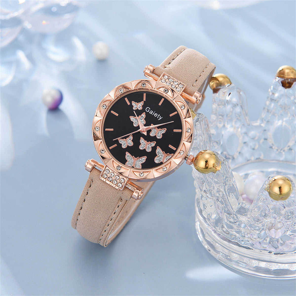 Girls' Butterfly Style Watch