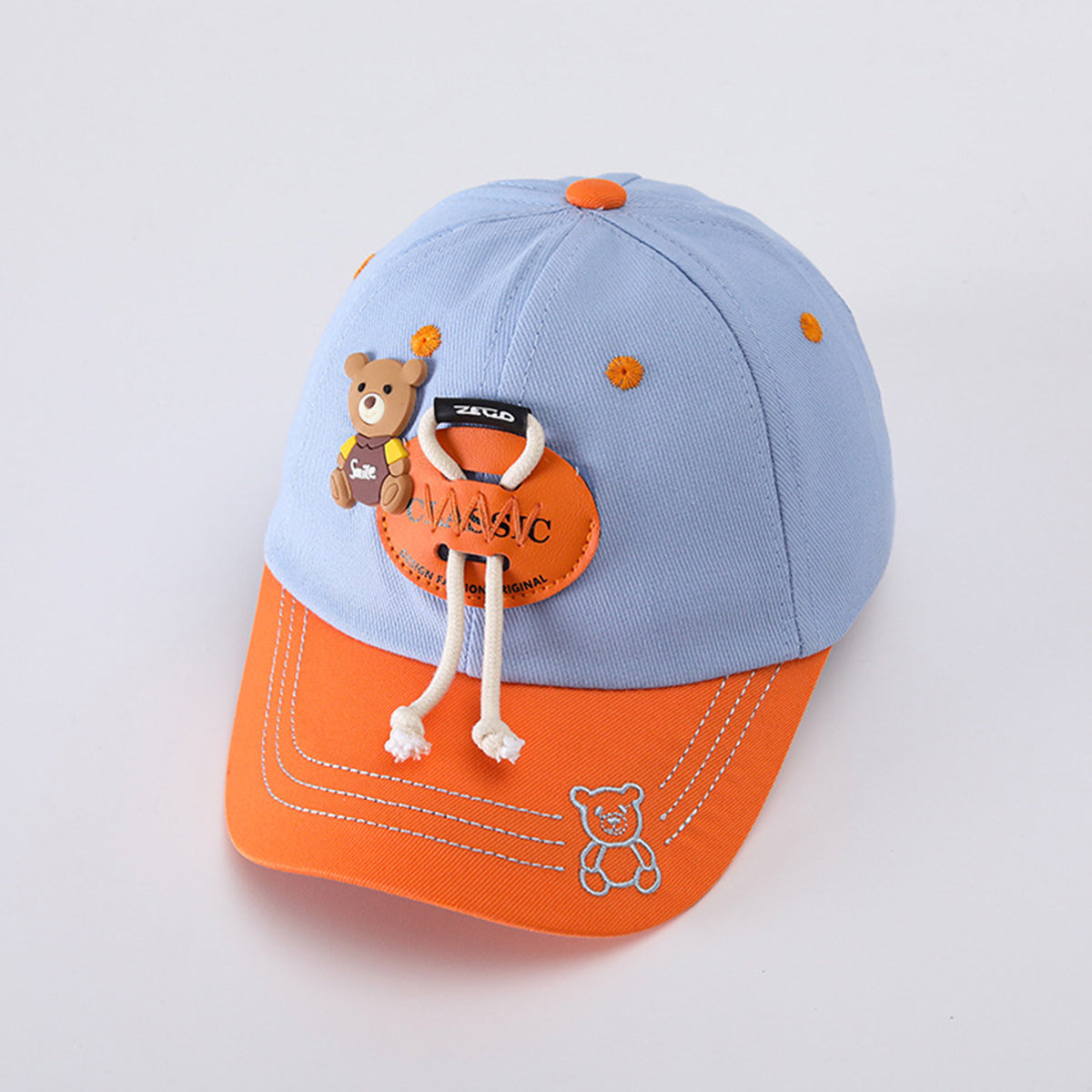 Children's cartoon cute bear cap