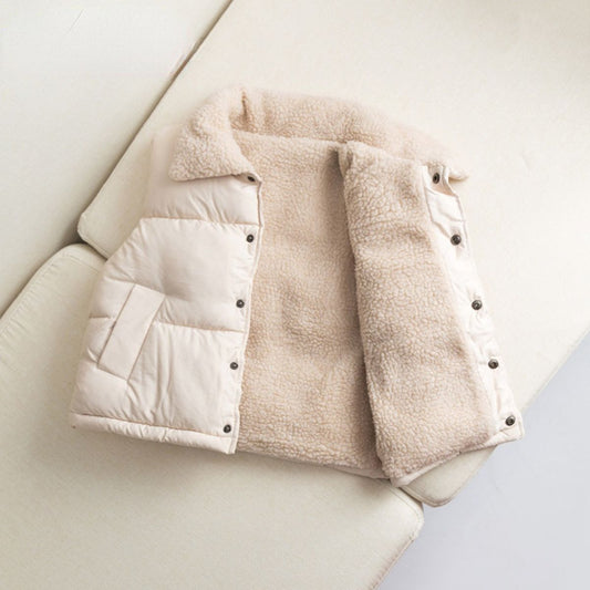 Children's autumn and winter cotton vest