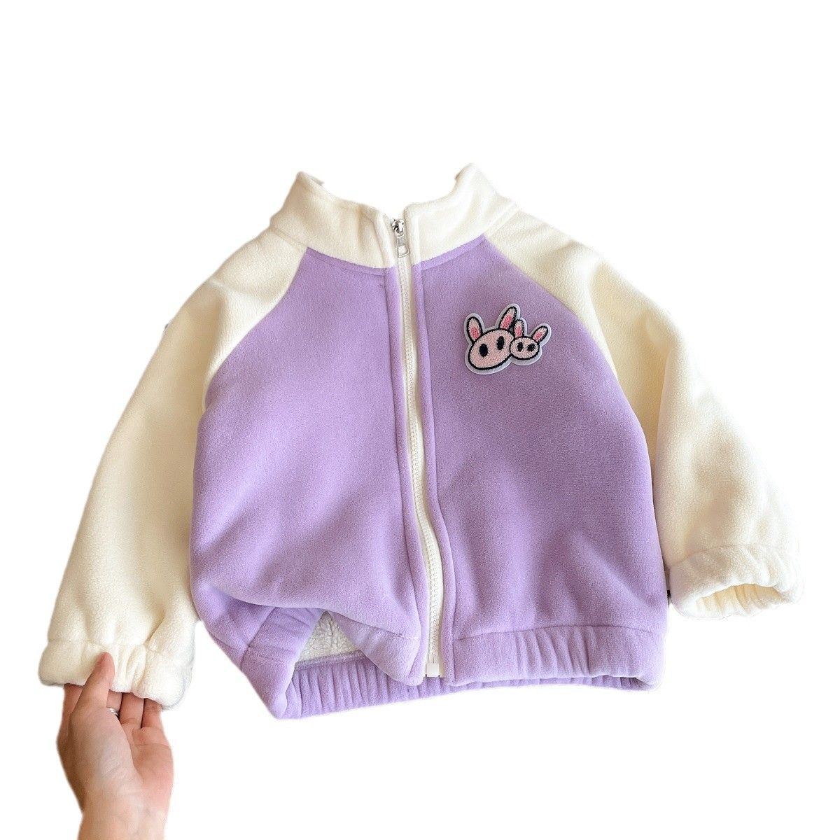 children&#39;s autumn and winter boys and girls&#39; fleece jacket