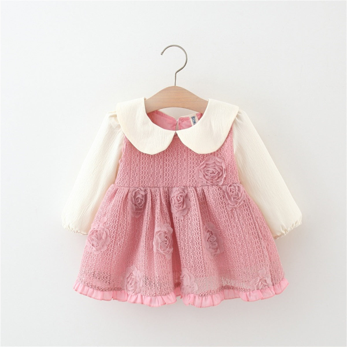 Girls Spring and Autumn Rose Princess Skirt