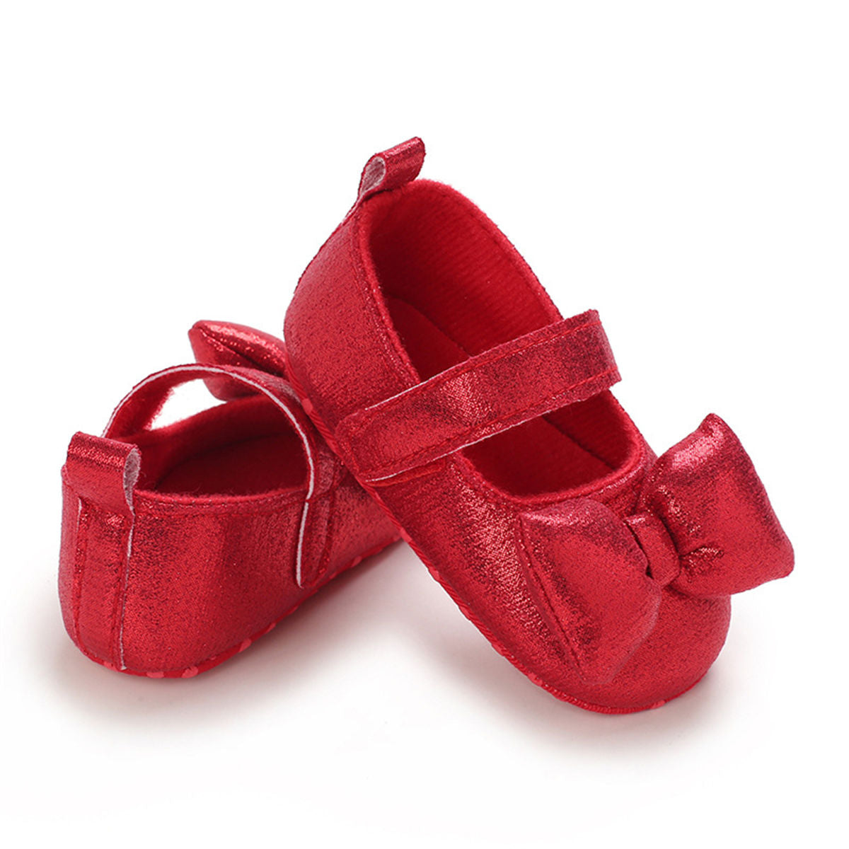 Baby Girls Autumn Cute Bow Leather Shoes