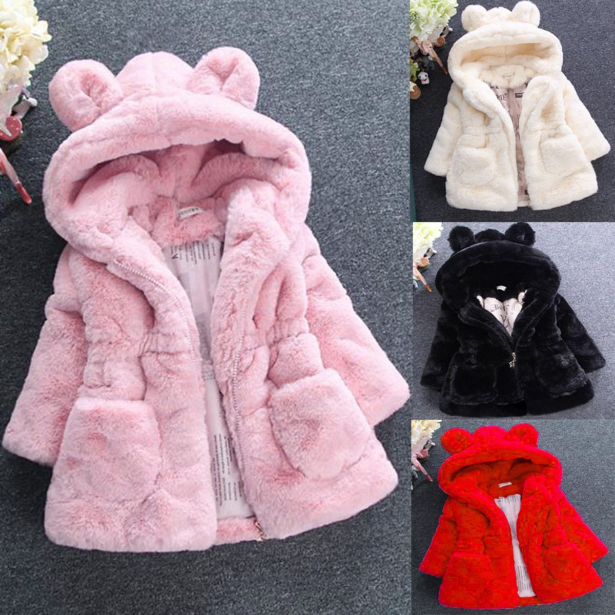 Children's clothing autumn and winter new girls jacket