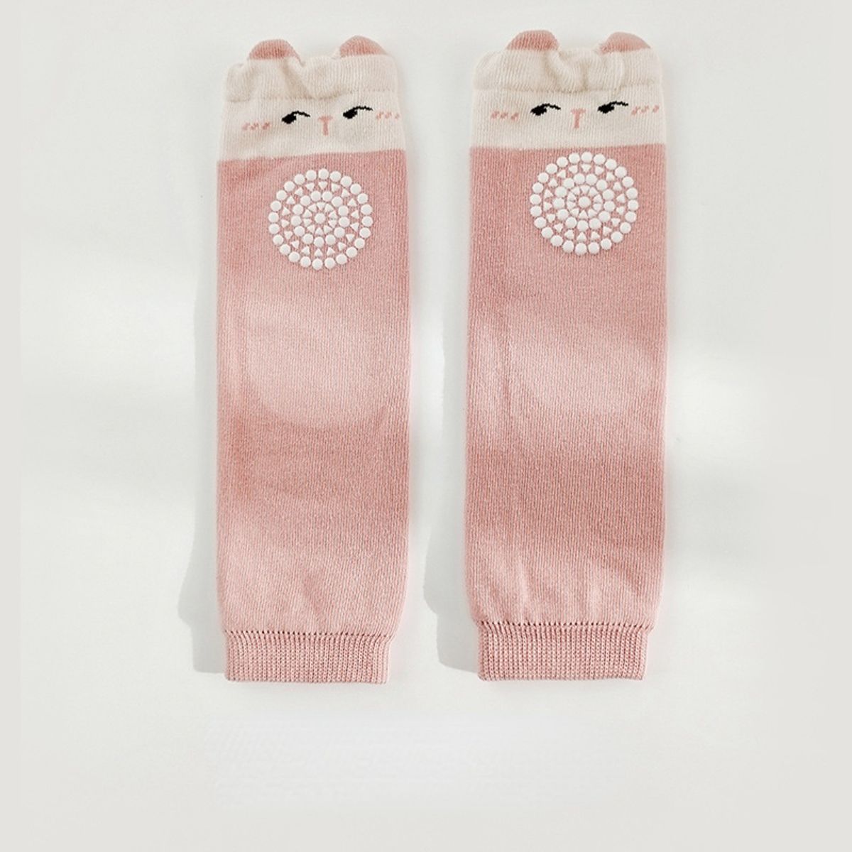 Infant and young children's non-slip knee-pad socks set