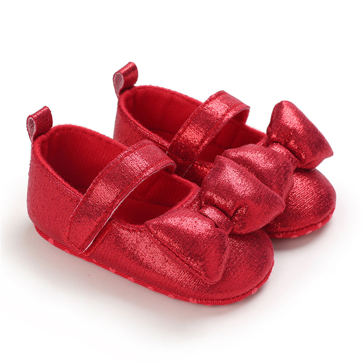 Baby Girls Autumn Cute Bow Leather Shoes