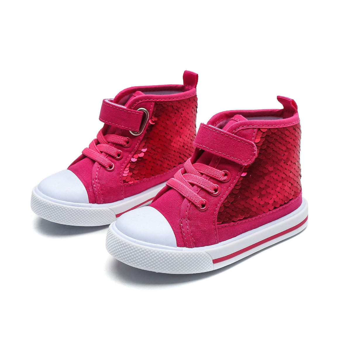 Children's canvas shoes fashion sequin princess shoes