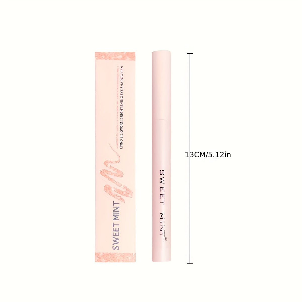 SWEET MINT eye shadow pen for brightening the under-eye bags Pearlescent matte brightening eyeliner for novice students to show complexion and whiteness