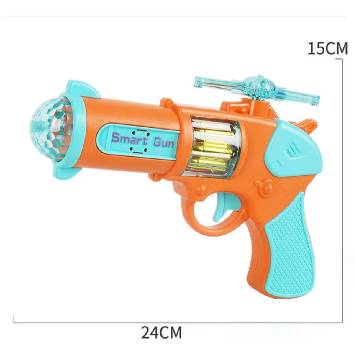 Space projection luminous toy gun