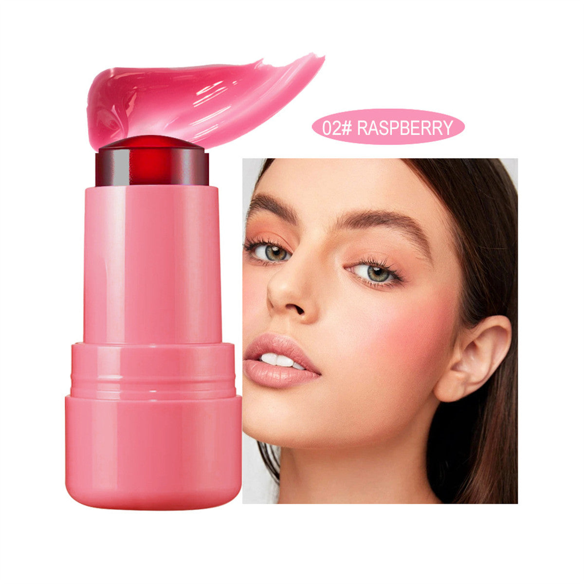 Jelly blush lipstick universal color long-lasting makeup lip and cheek dual-purpose blush