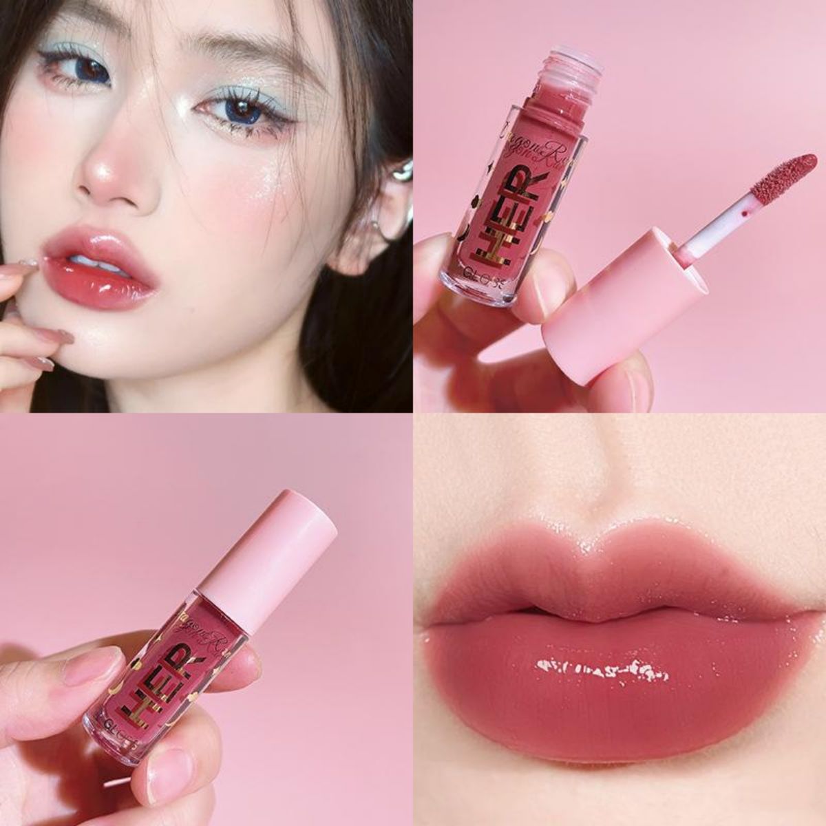 Mirror lip glaze moisturizing jelly glass lip gloss