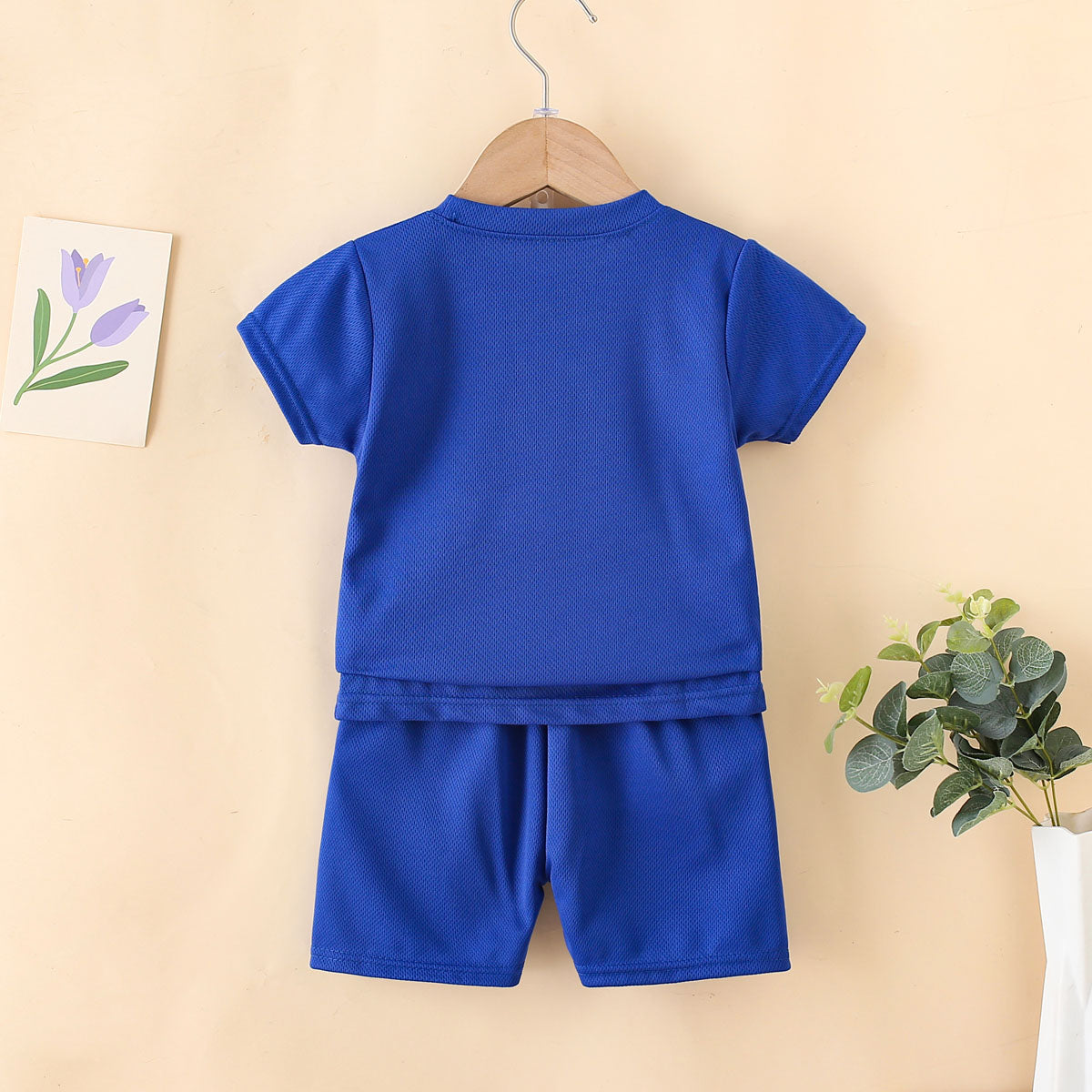 New children's ball uniform suit short-sleeved shorts quick-drying clothes boys' sports suit ball uniform