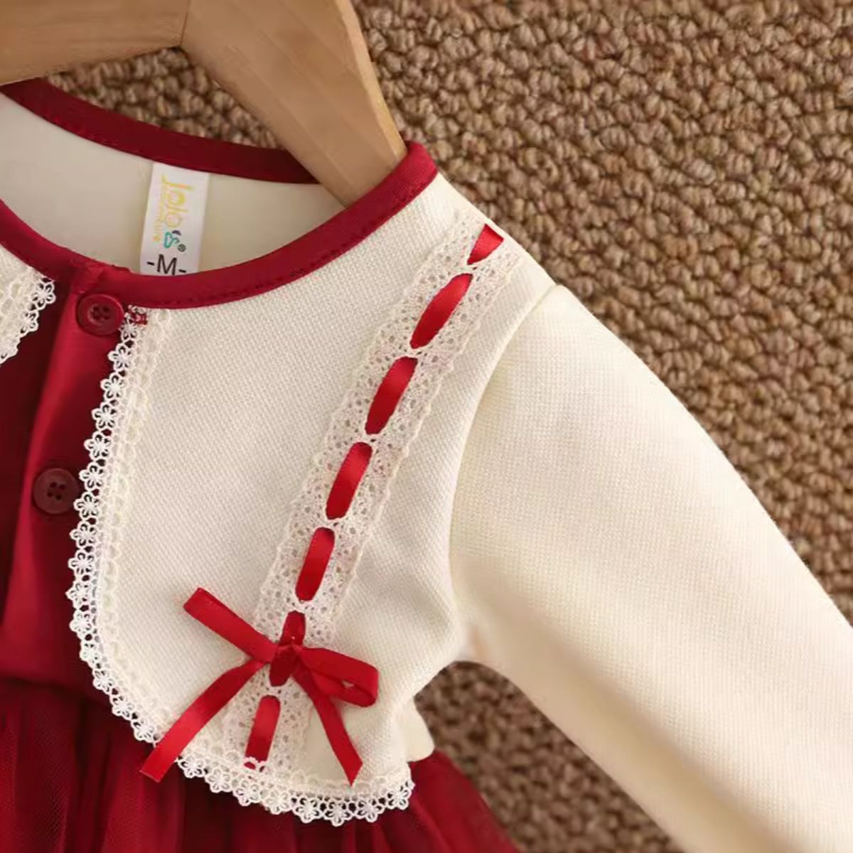 Girls princess dress autumn new style children's gauze skirt children baby girl fake two-piece skirt