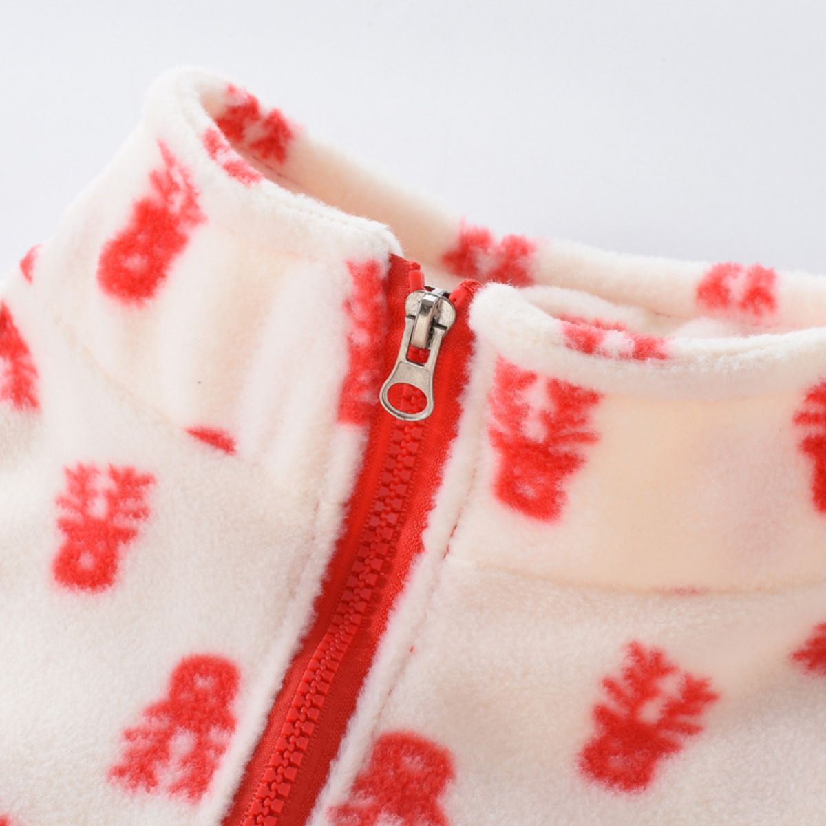 Children's spring and autumn jackets, girls' fleece warm tops, plush tops, baby's autumn and winter clothes for going out