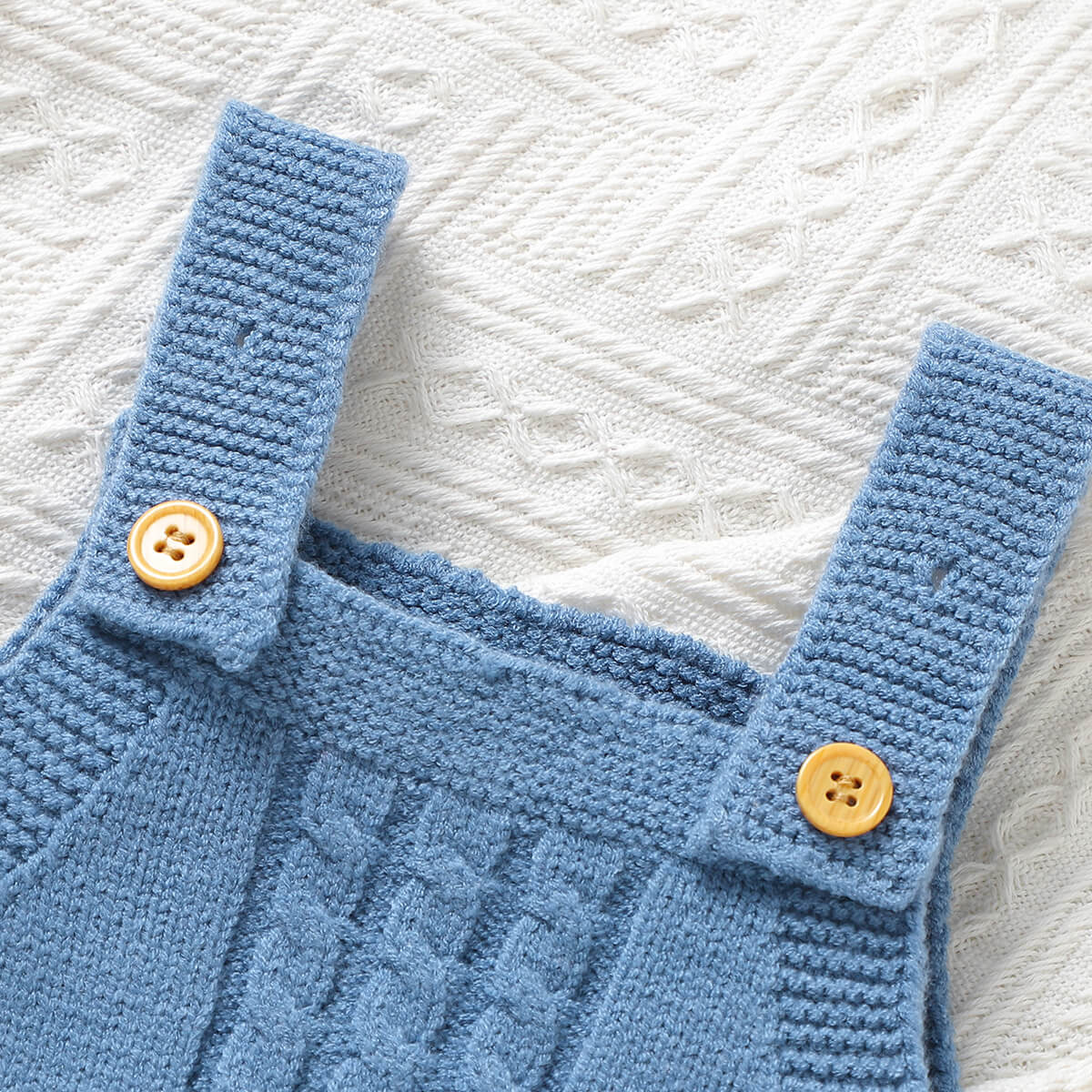 Baby knitted one-piece sling long-legged romper