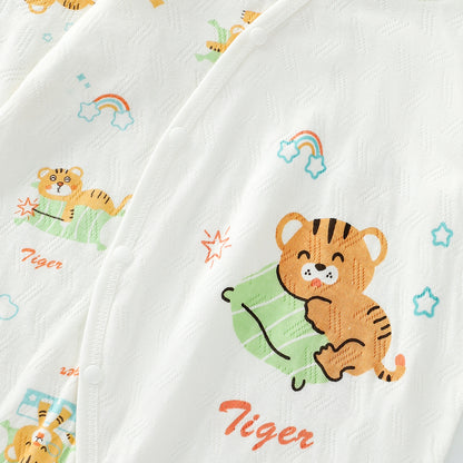 Simple Animal Print Romper