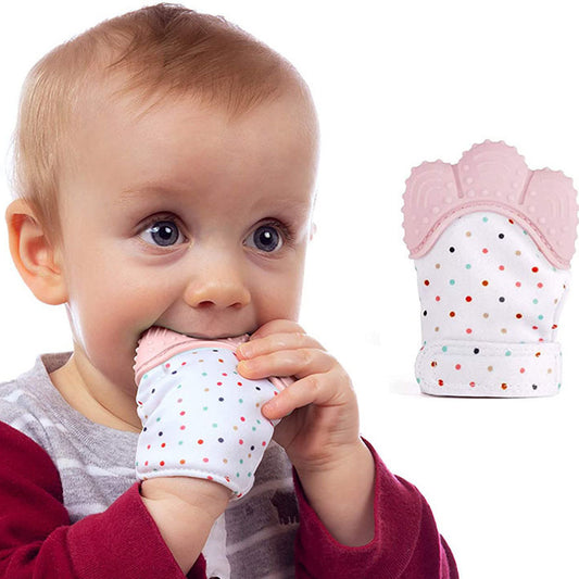 Baby Anti-chewing Rubber Gloves