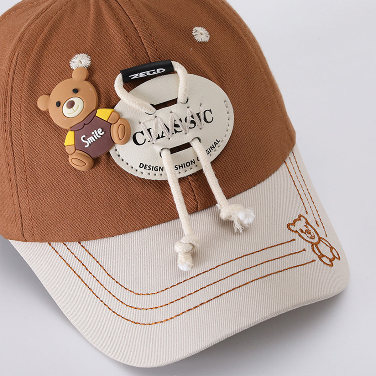 Children's cartoon cute bear cap