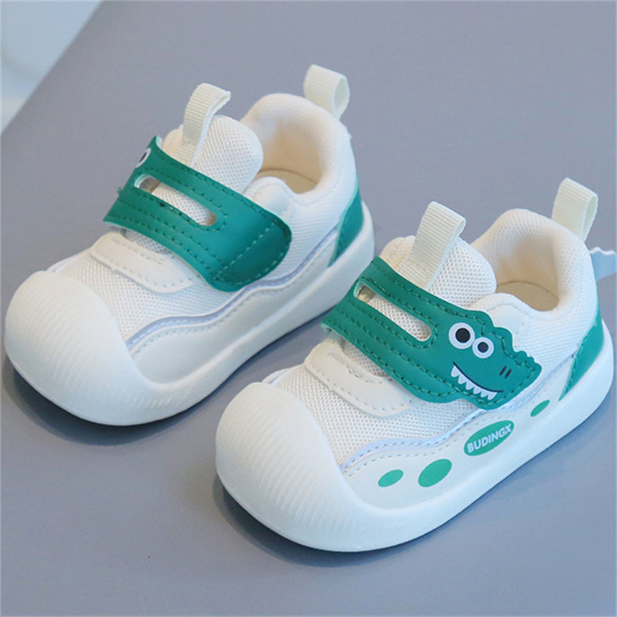 Children's Dinosaur Velcro Sneakers