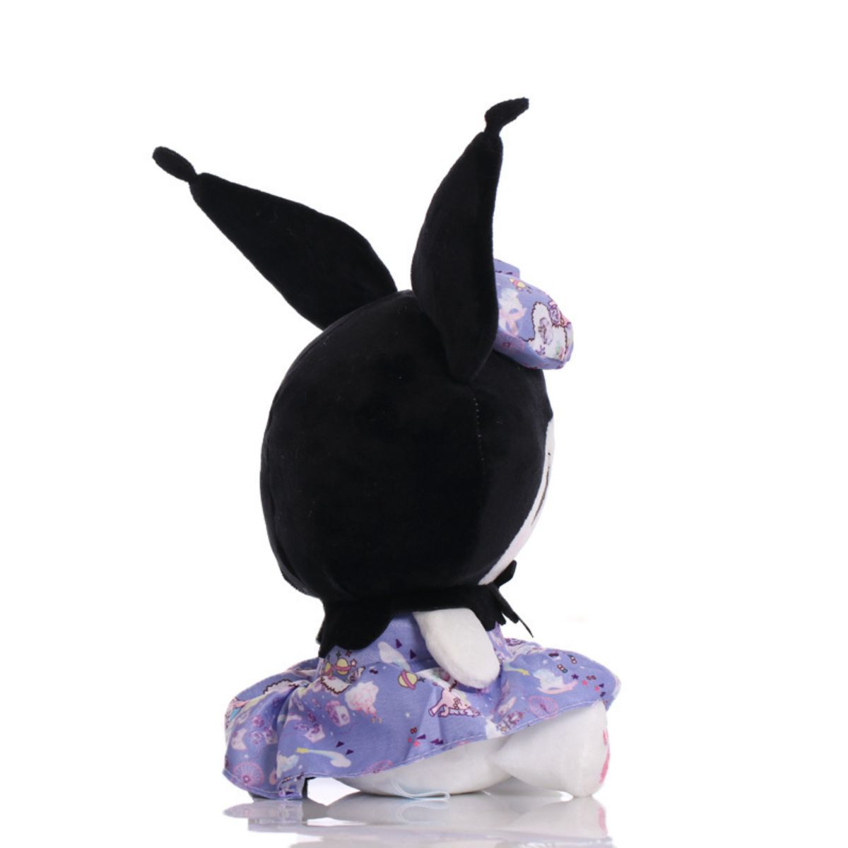 Cute 2D Sanrio Kuromi Plush Toy