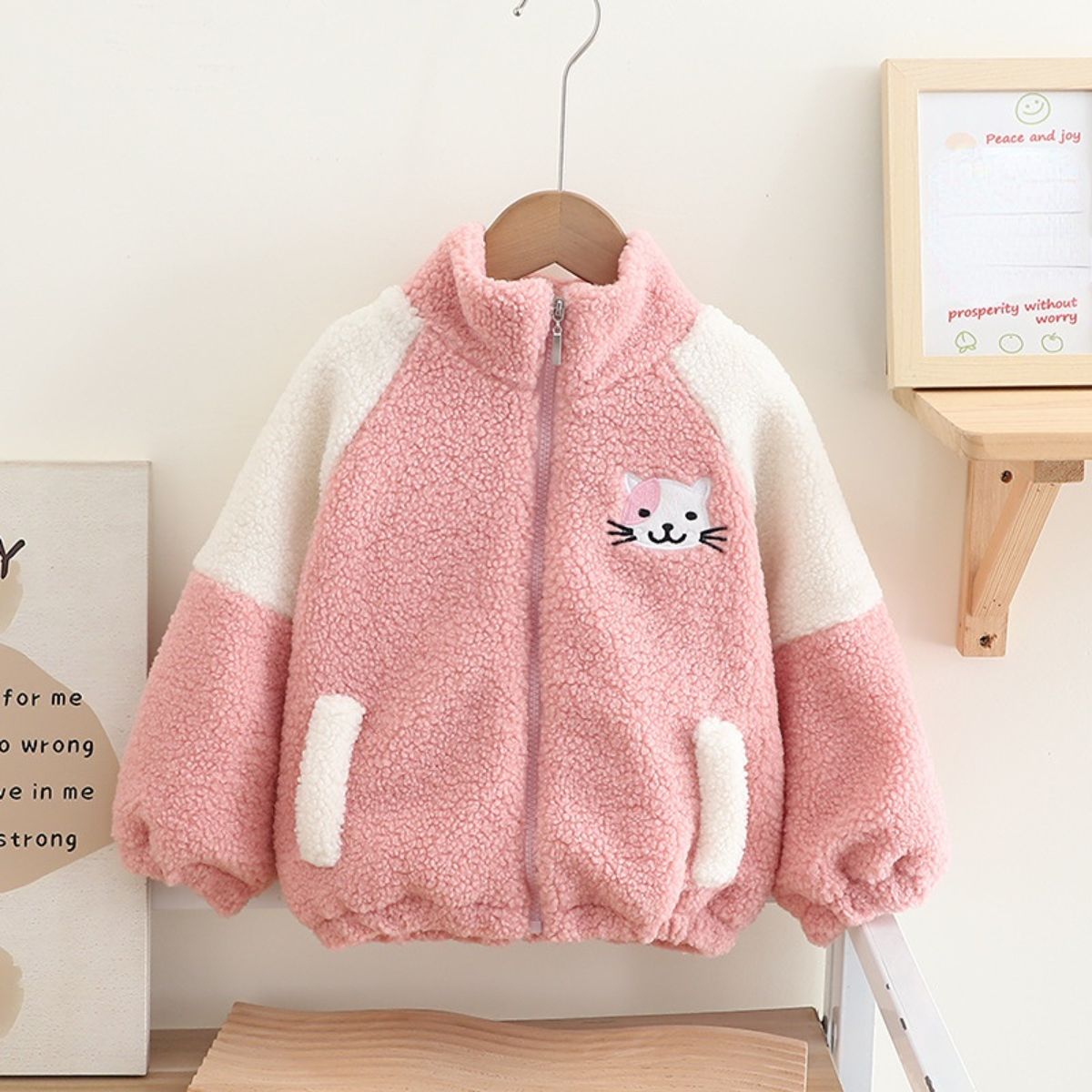 Girls autumn and winter coat