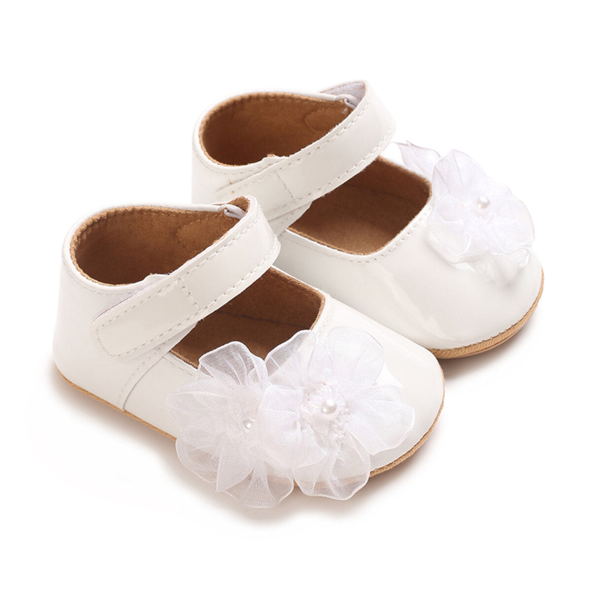 Baby soft sole princess shoes