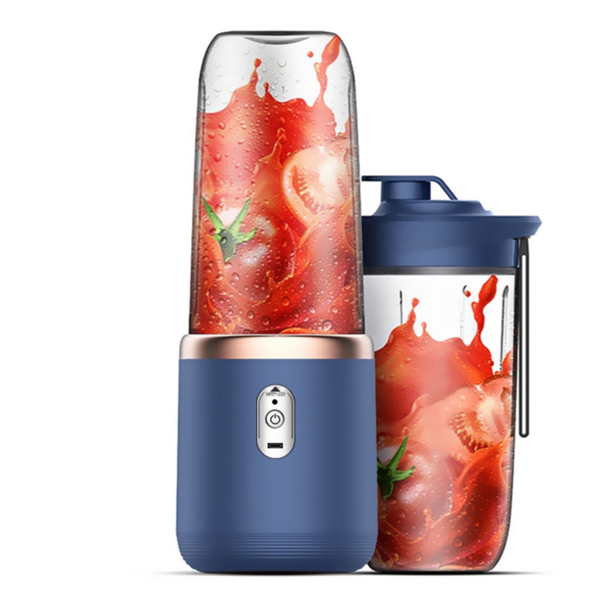 Portable rechargeable small multifunctional juicer