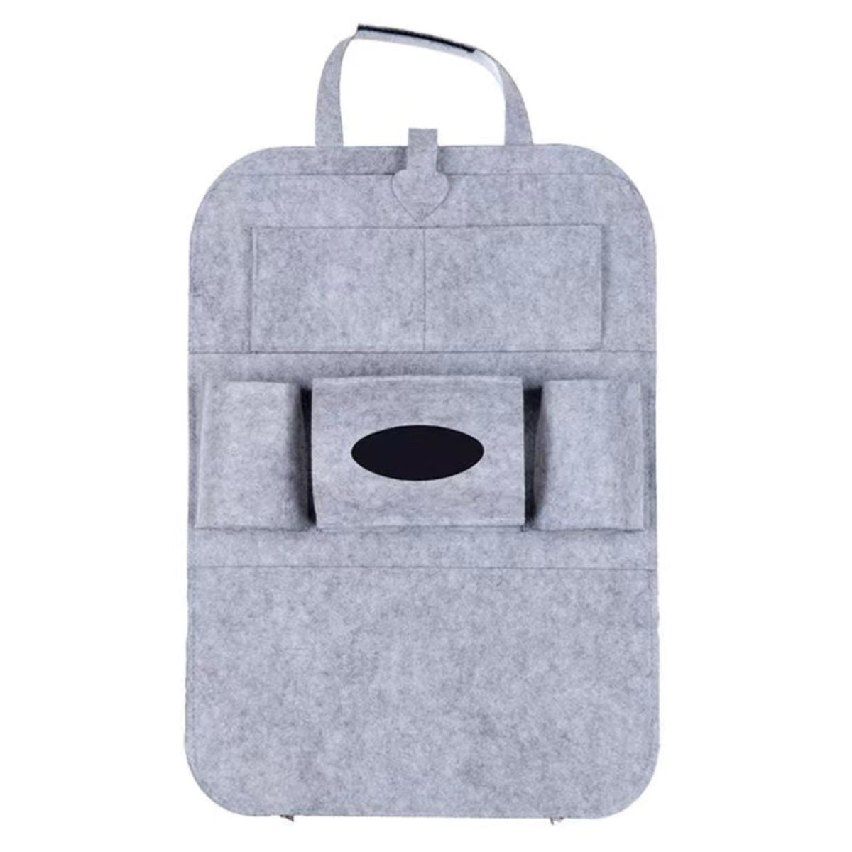 Seat storage bag hanging bag felt seat back bag storage bag car supplies multi-function car storage box