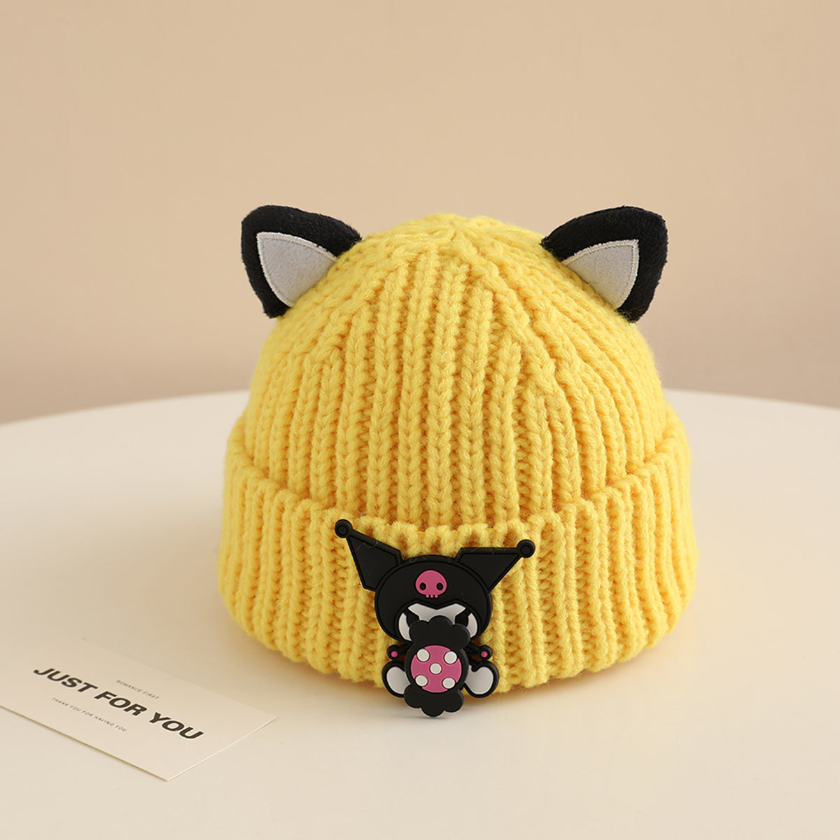 Children's cartoon woolen hat