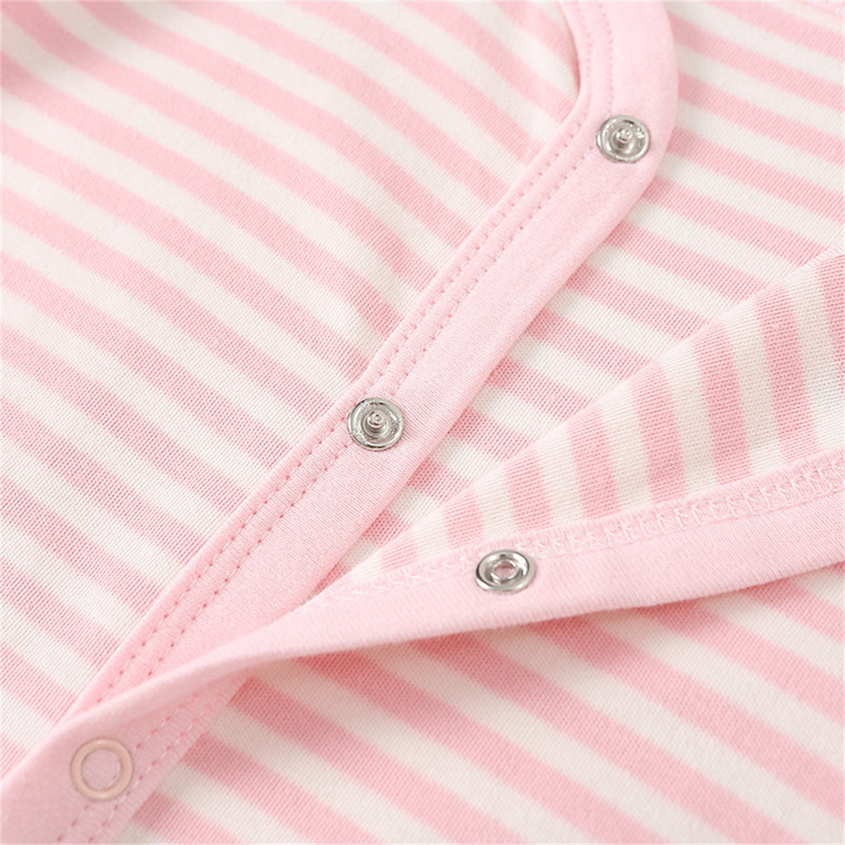 Baby Clothes Pure Cotton Striped Bear Onesie Climbing Clothes