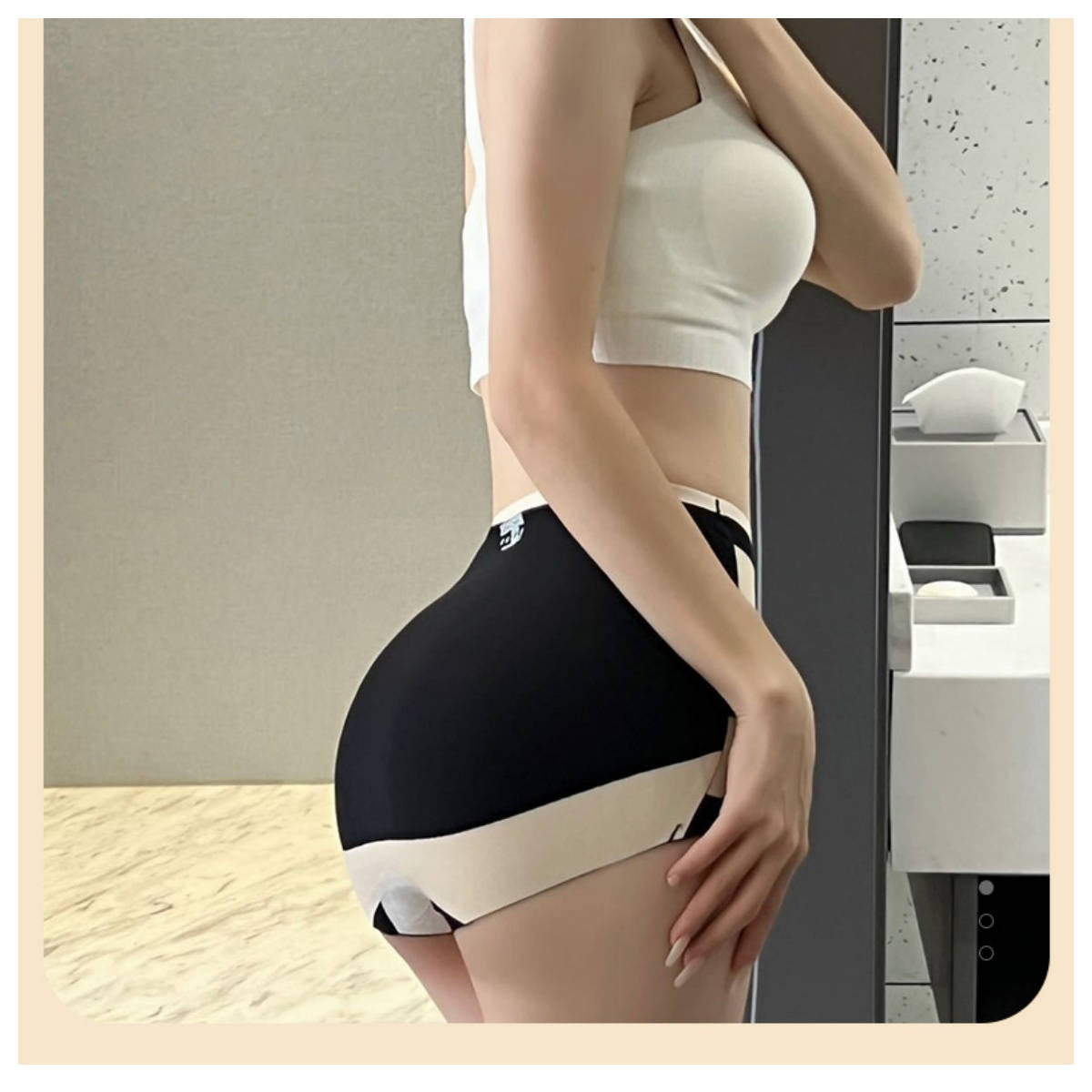 women's high waist tummy control pants hip lift pants