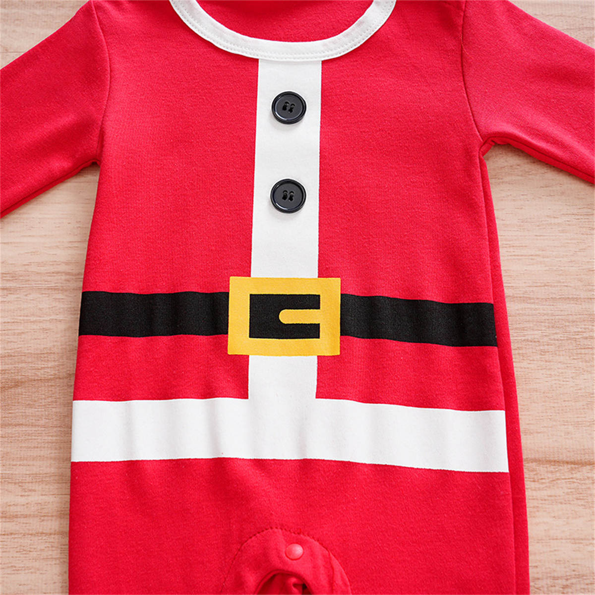 Baby Santa Claus Hooded Jumpsuit