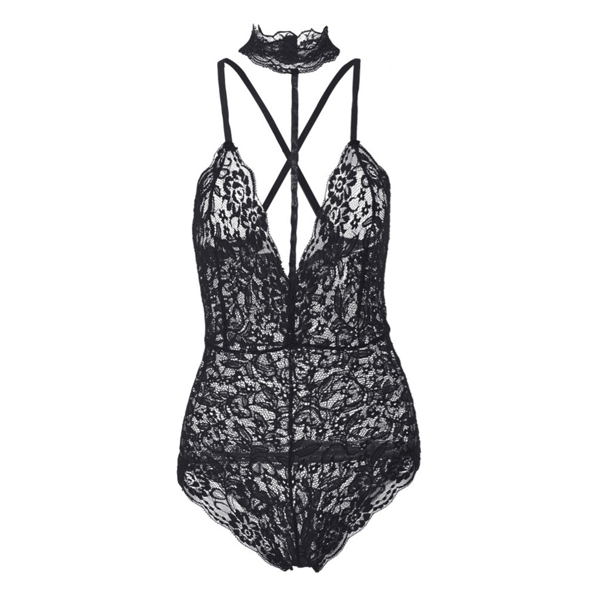 Sexy lingerie sexy lace lingerie transparent female lace bodysuit