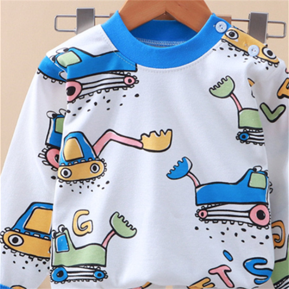 Children's underwear set pure cotton boys autumn and winter pajamas