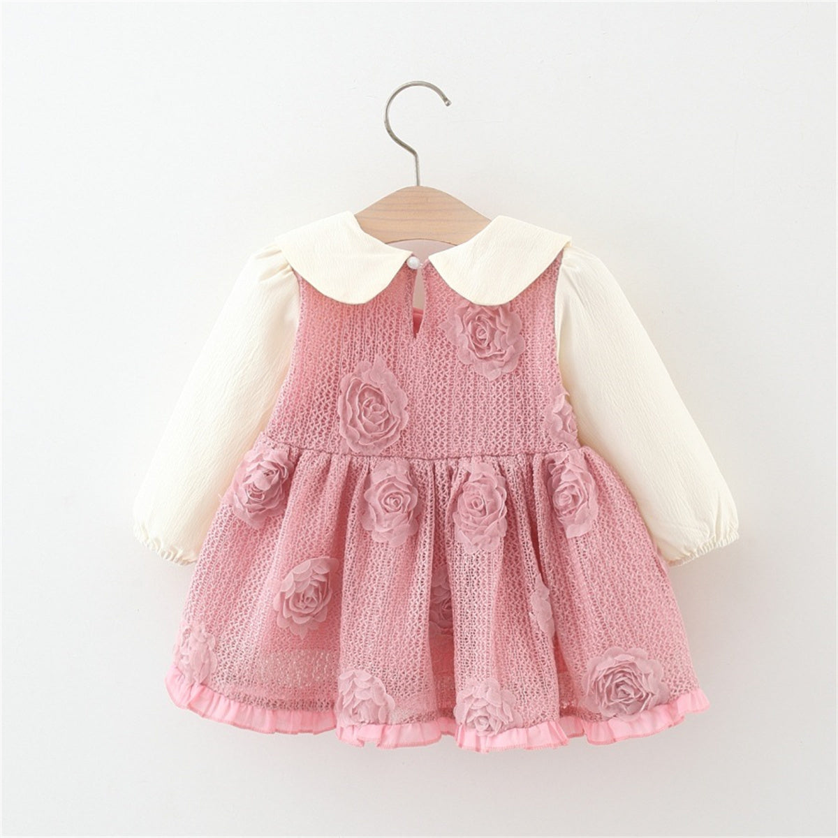 Girls Spring and Autumn Rose Princess Skirt