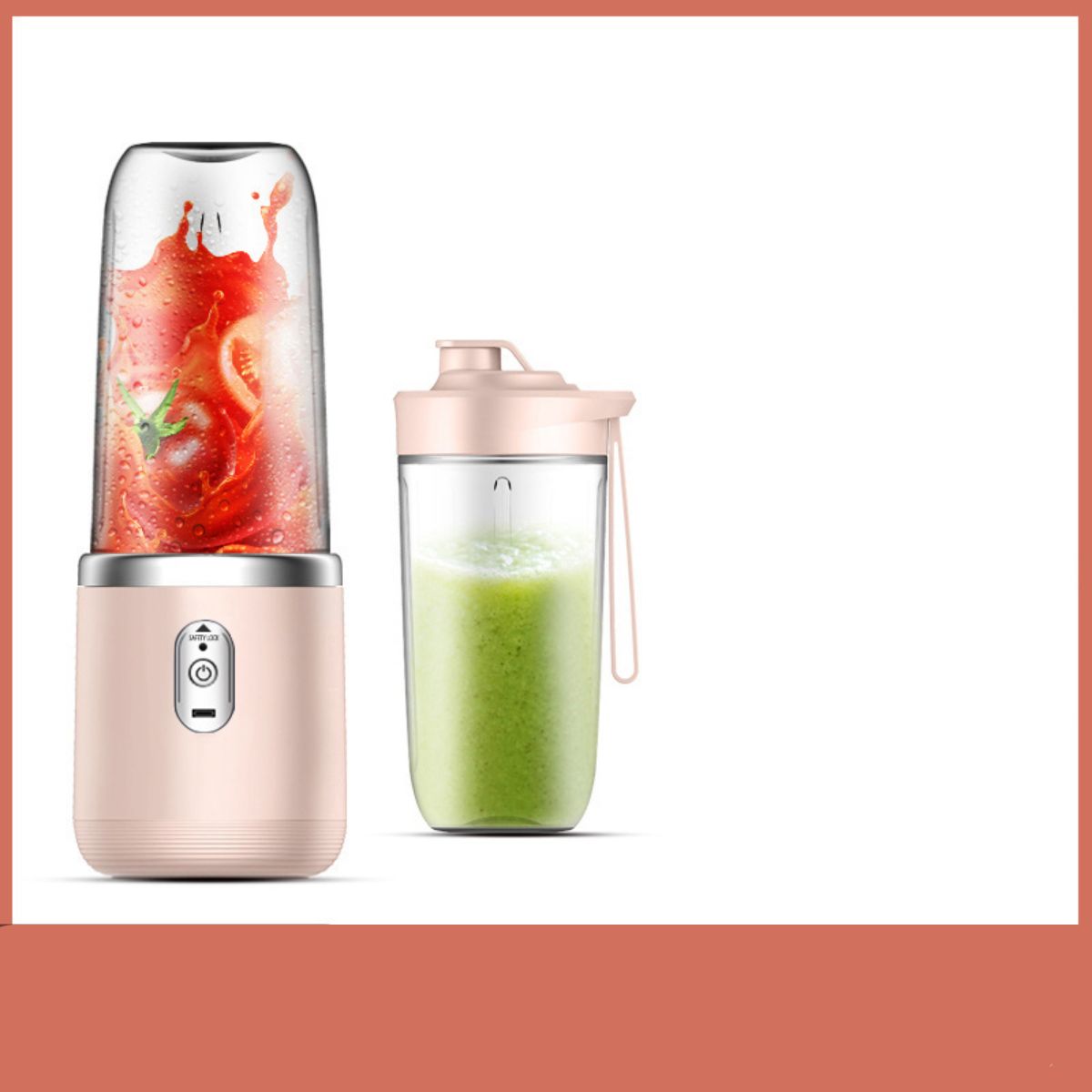 Portable rechargeable small multifunctional juicer