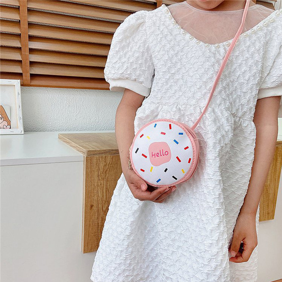 Children's Donut Shoulder Crossbody Bag