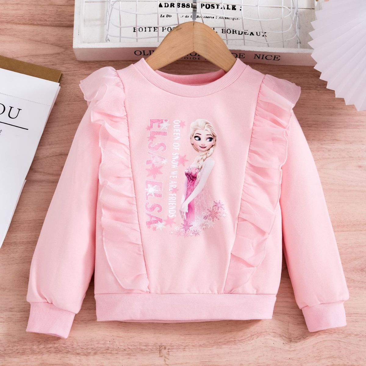 Girls sweatshirt spring new spring and autumn baby girl children's clothing cartoon tops pullover clothes