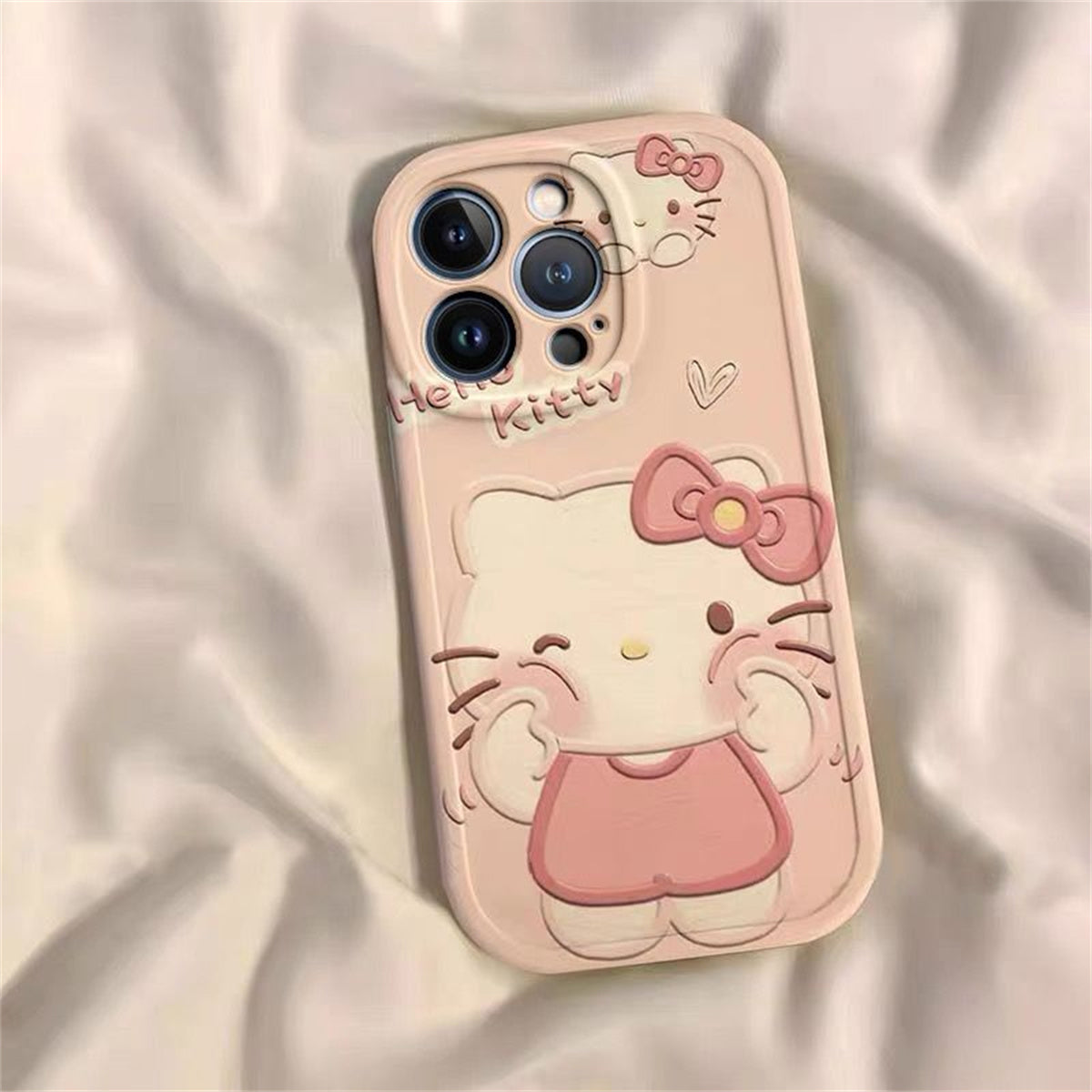 Apple cute style super cute Hello Kitty super drop resistant lens phone case