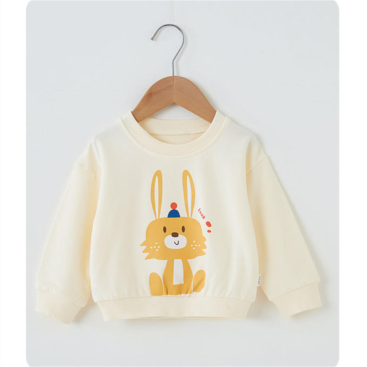 Infant cartoon spring and fall long-sleeved sweater