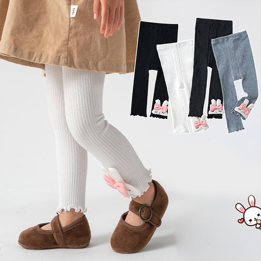 Children's bunny cropped pants