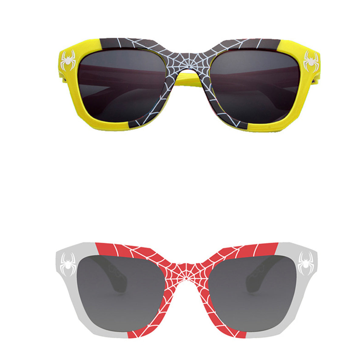 Children's spider print sunglasses