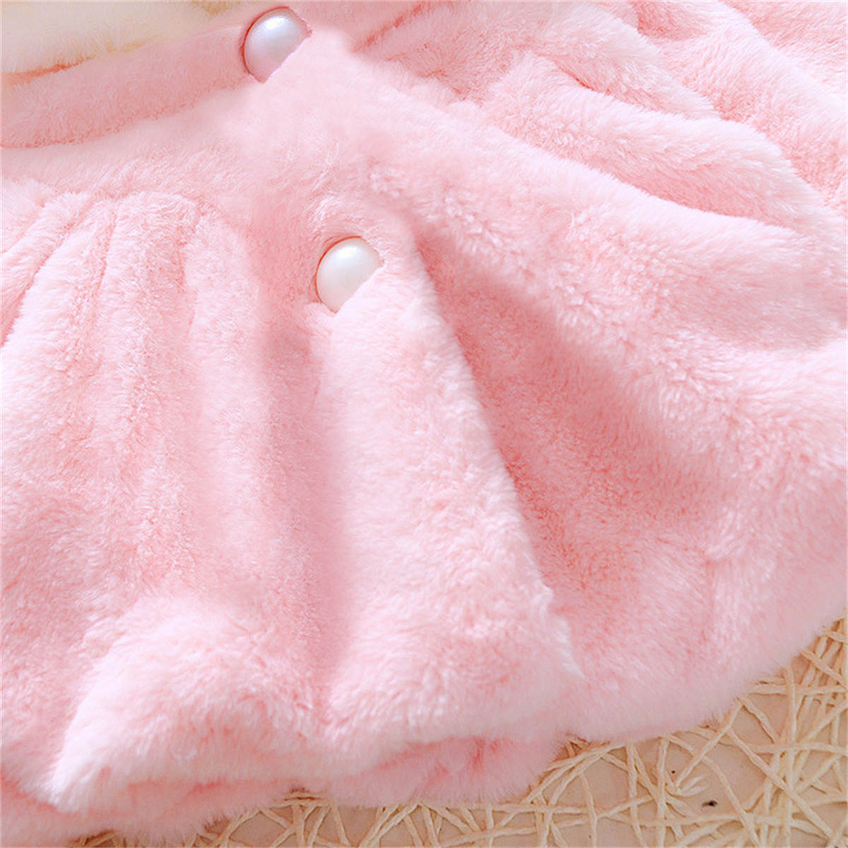 Baby girl winter cape cloak coat two color shawl