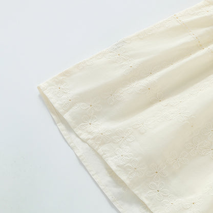 Small Flying Sleeve Lace Dress