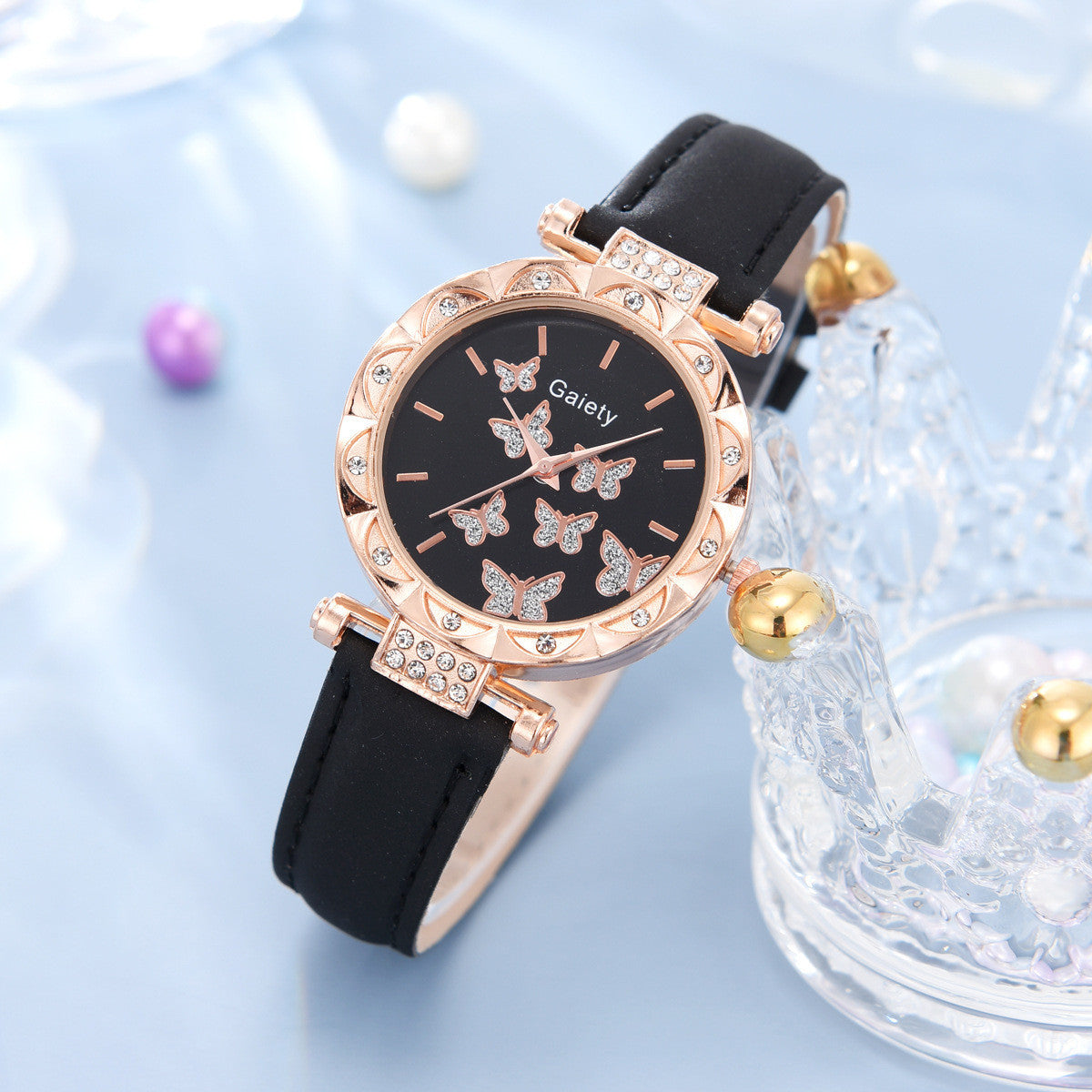 Girls' Butterfly Style Watch