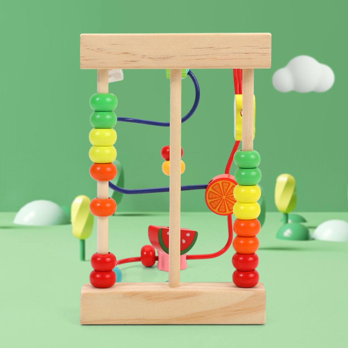 Fruit beads puzzle