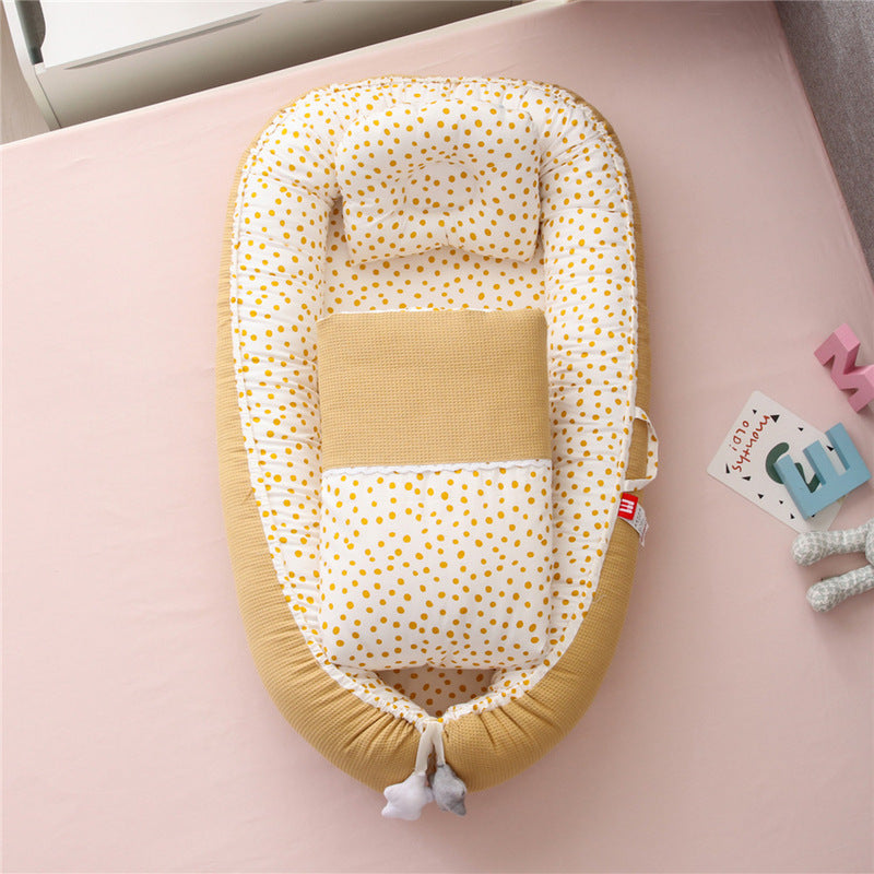 Honeycomb Breathable Removable and Washable Baby Nest