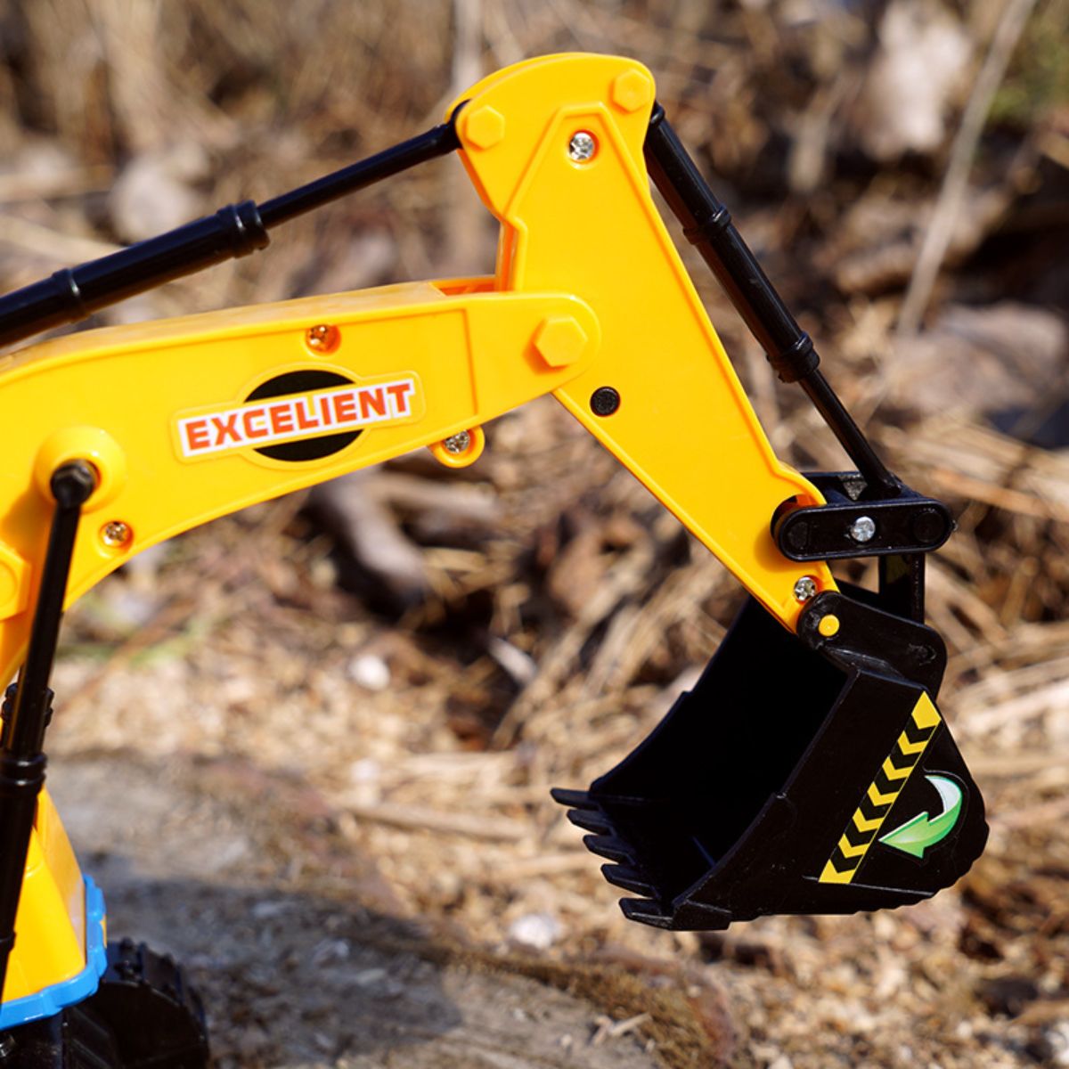 Electric sound and light engineering excavator toy