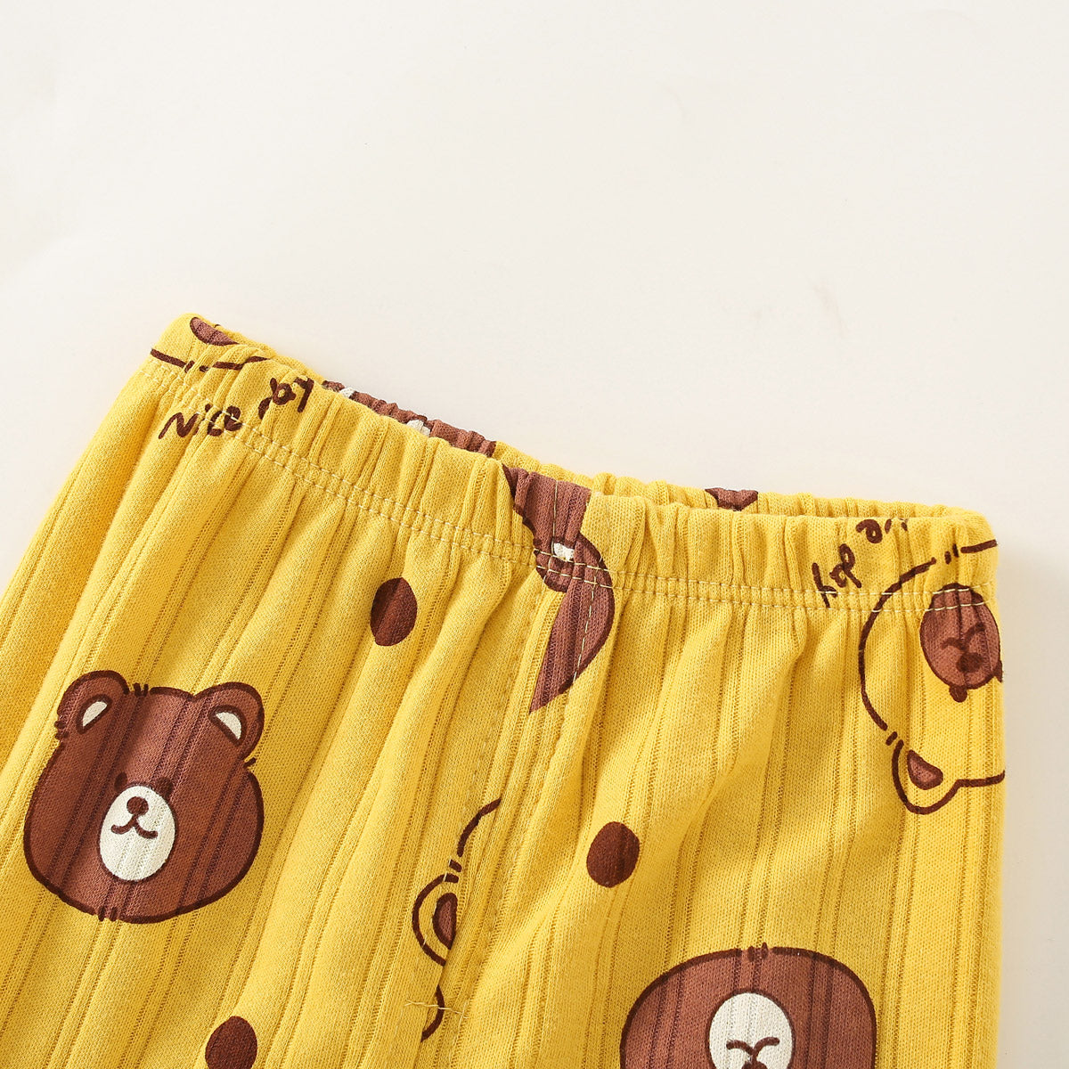 Children's pure cotton autumn clothes and long trousers suits infant baby underwear home clothes suits children's pure cotton autumn clothes suits